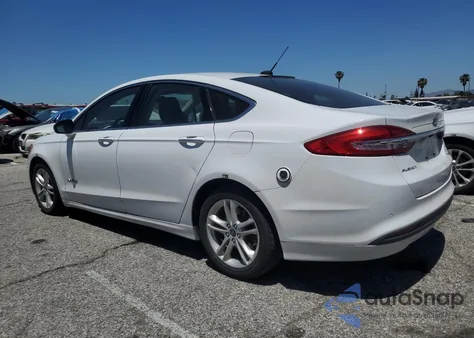 2018 Ford Fusion Se Hybrid из США, поврежденный, VIN 3FA6P0LU3JR171806